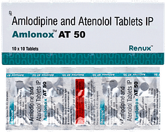 Amlonox At 50 Tablet 10 Amlonox At 50 Tablet 10