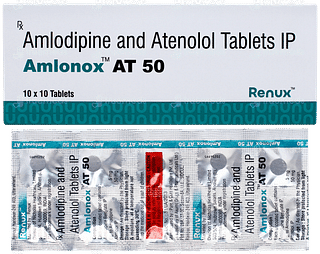 Amlonox At 50 Tablet 10