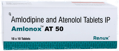 Amlonox At 50 Tablet 10 Amlonox At 50 Tablet 10