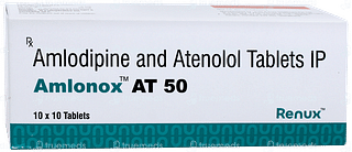 Amlonox At 50 Tablet 10