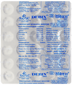 Sandu Debix 2 Pack Of 30 Tablets