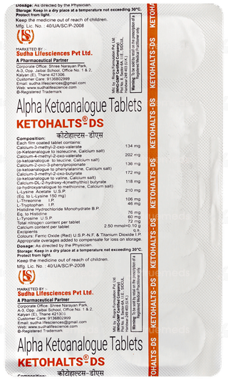 Ketohalts Ds Tablet 10