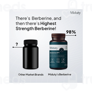 Miduty Berberine 98% Blood Sugar Control Tablet 60