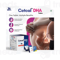 Cetcal Dha Tablet 10