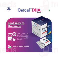Cetcal Dha Tablet 10