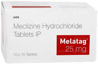 Melatag 25mg Tablet 10