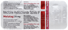 Melatag 25Mg Tablet 10 Melatag 25Mg Tablet 10