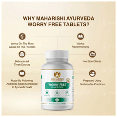 Maharishi Ayurveda Worry Free Tablet 60