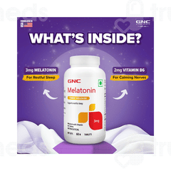 Gnc Melatonin Timed Release Tablet 60