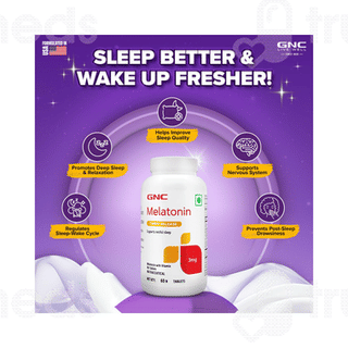 Gnc Melatonin Timed Release Tablet 60