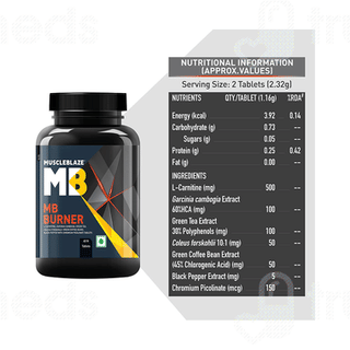 Muscleblaze Mb Burner Tablet 60