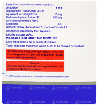Glucreta Lm 500 Tablet 10