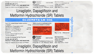 Glucreta Lm 500 Tablet 10
