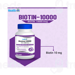 Healthvit Biotino 10000 Tablet 60