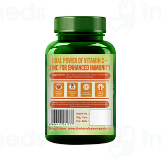 Himalayan Organics Zinc With Vitamin C Tablet 120