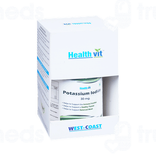 Healthvit Potassium Iodide 30mg Tablet 60
