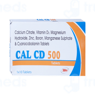 Cal Cd 500 Tablet 10