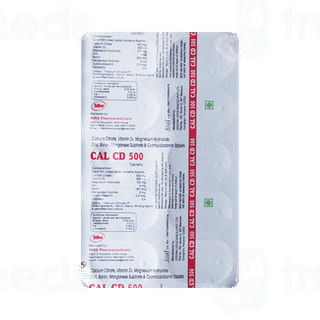 Cal Cd 500 Tablet 10