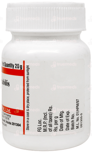 Dr Willmar Schwabe Carbo Vegetabilis 6x Tablet 20gm