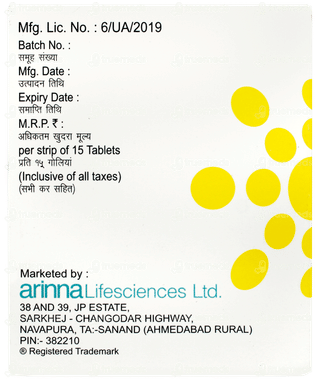 Fritolev 250 Tablet 15