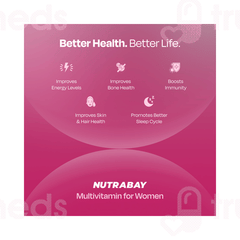Nutrabay Pro Active Multivitamin Women Tablet 60 Nutrabay Pro Active Multivitamin Women Tablet 60