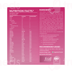 Nutrabay Pro Active Multivitamin Women Tablet 60 Nutrabay Pro Active Multivitamin Women Tablet 60