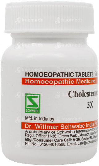Dr Willmar Schwabe Cholesterinum 3X Tablet 20Gm