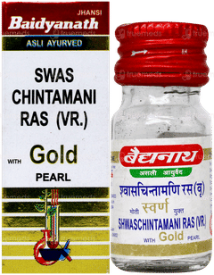 Baidyanath Swas Chintamani Ras With Gold Pearl Tablet 25 Baidyanath Swas Chintamani Ras With Gold Pearl Tablet 25