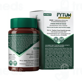 Teachers Grace Gold & Kesar Fytum Tablet 40
