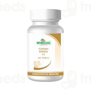 Wheezal Ginkgo Biloba 1X Mt Tablet 25Gm