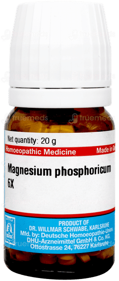Dr Willmar Schwabe Magnesium Phosphoricum 6x Biochemic Tablet 20gm
