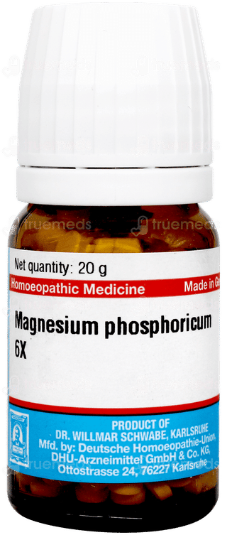 Dr Willmar Schwabe Magnesium Phosphoricum 6x Biochemic Tablet 20gm