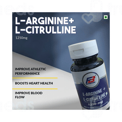 Fb Nutrition L Arginine + L Citrulline 1250Mg Veg Tablet 60
