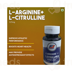Fb Nutrition L Arginine + L Citrulline 1250Mg Veg Tablet 60