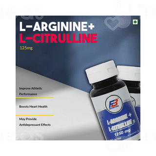 Fb Nutrition L Arginine + L Citrulline 1250Mg Veg Tablet 60