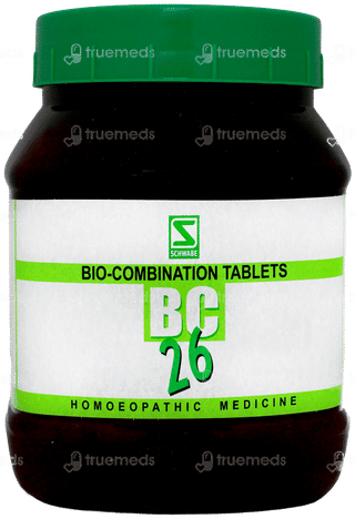Dr Willmar Schwabe Bio Combination Bc26 Tablet 550gm