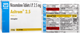 Acitrom 2.5 Tablet 30