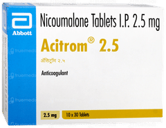Acitrom 2.5 Tablet 30