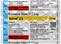 Acitrom 2.5 Tablet 30