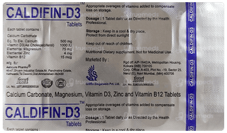 Caldifin D3 Tablet 10