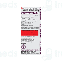 Ceftovey 200 Tablet 10 Ceftovey 200 Tablet 10