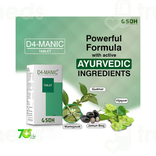 Sdh Naturals D4 Manic Tablet 60