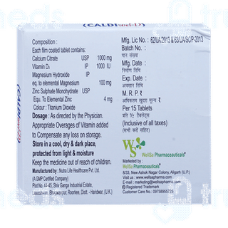 Caldiwel D Tablet 15