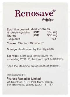Renosave Tablet 15 Renosave Tablet 15