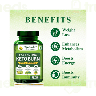 Agniveda Naturals Keto Burn Veg Tablet 60