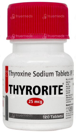 Thyrorite 25 Tablet 120