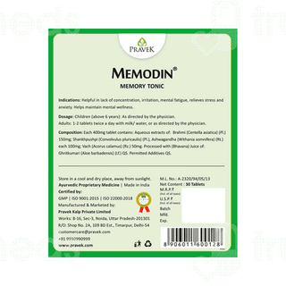 Pravek Memodin Tablet 30