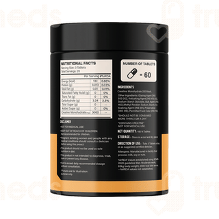 Myfitfuel Creatine Monohydrate 200 Mesh No Sugar Tablet 60