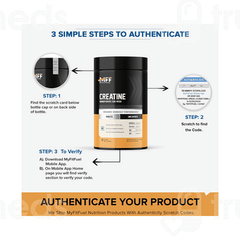 Myfitfuel Creatine Monohydrate 200 Mesh No Sugar Tablet 60