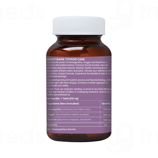 Zeroharm Sciences Narie Thyroid Care Tablet 60